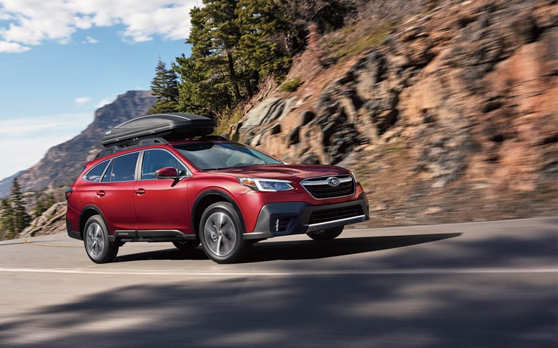 Subaru Outback Exterior Features Red Subaru Outback For Sale