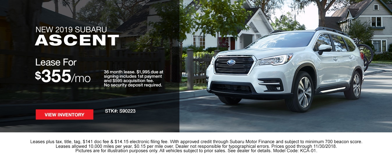 Subaru Ascent Sale Near Me Subaru Ascent Sale Near me