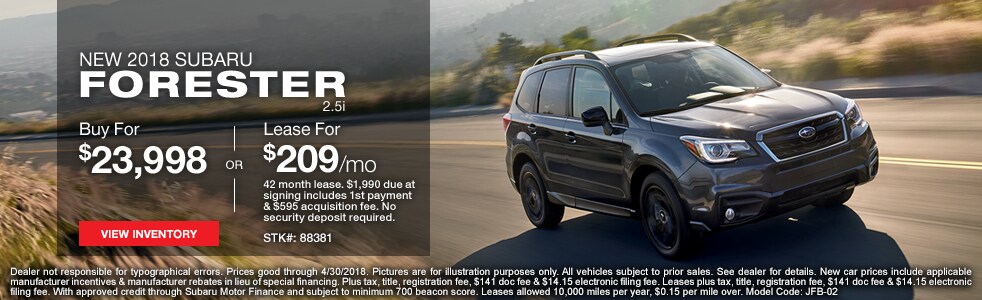 Wyoming Valley Subaru Forrester For Sale Near Me