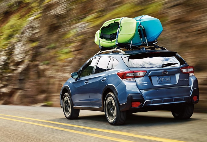 Subaru Crosstrek Safety Tech Blue Subaru Crosstrek