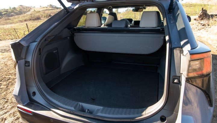 Subaru Solterra cargo space