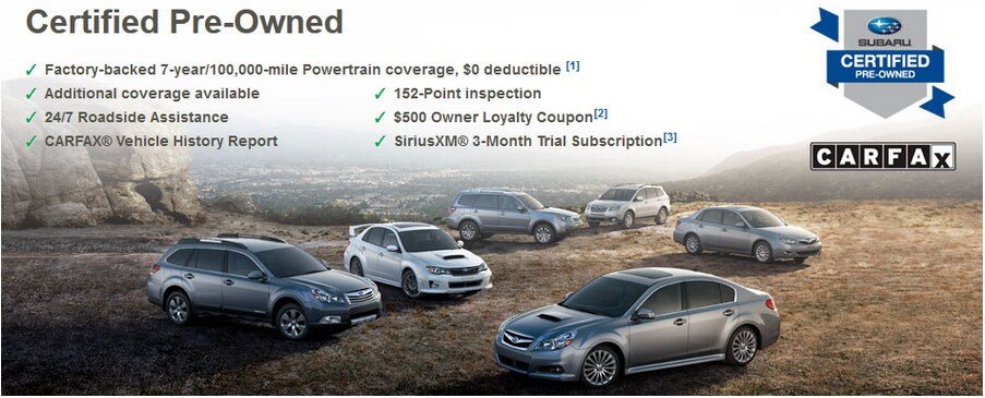 Certified Pre-Owned Subaru Program