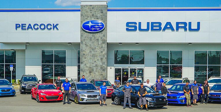 Peacock Subaru