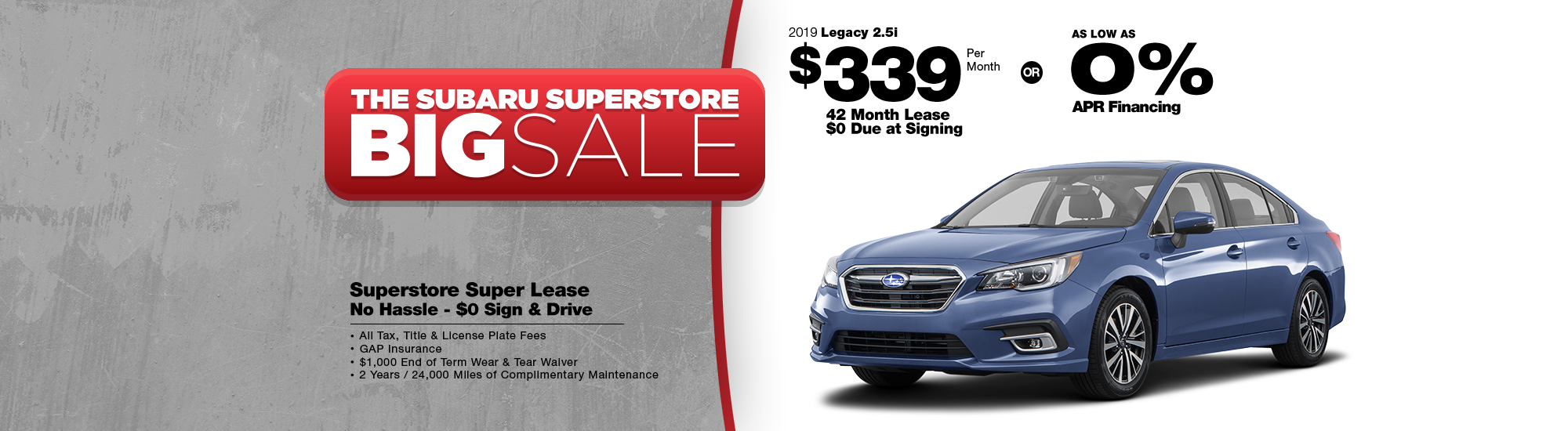 2019 Subaru Legacy 2.5i Low Payment Lease or Finance Special in Surprise, AZ 2019 Subaru Legacy 2.5i Low Payment Lease or Finance Special in Surprise, AZ