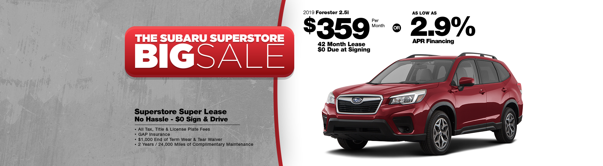 2019 Subaru Forester 2.5i Low Payment Lease or Finance Special in Surprise, AZ 2019 Subaru Forester 2.5i Low Payment Lease or Finance Special in Surprise, AZ