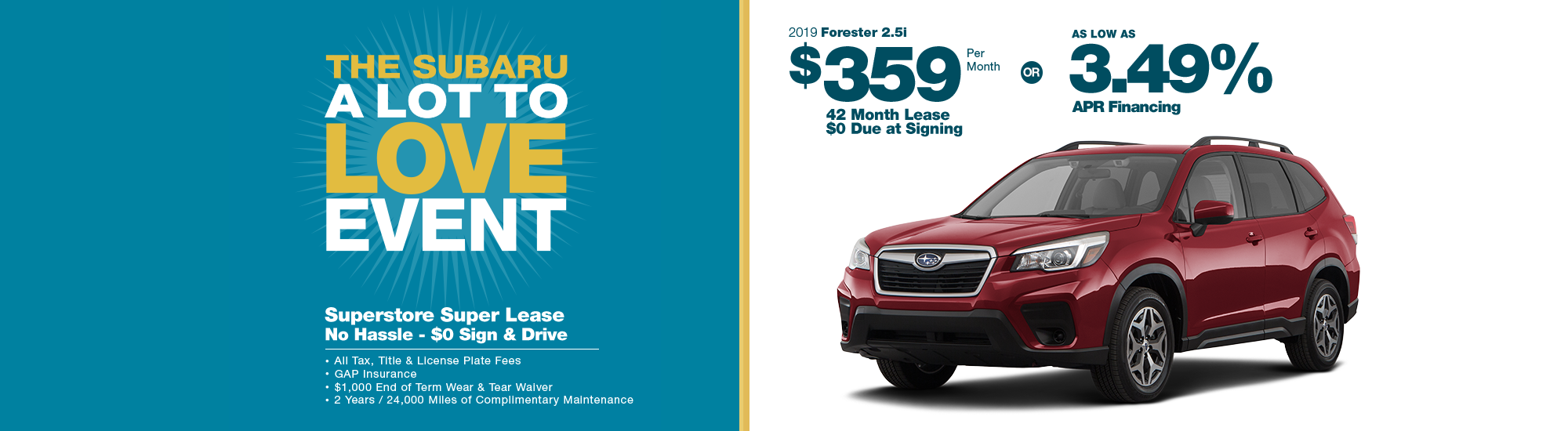 2019 Subaru Forester 2.5i Lease or Finance Special in Chandler, AZ 2019 Subaru Forester 2.5i Lease or Finance Special in Chandler, AZ