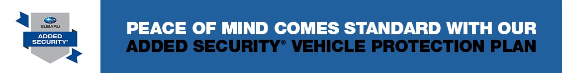 Subaru Added Security Programs