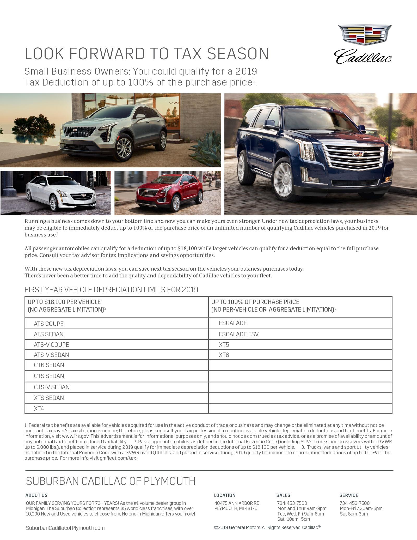tax deduction offers 2019