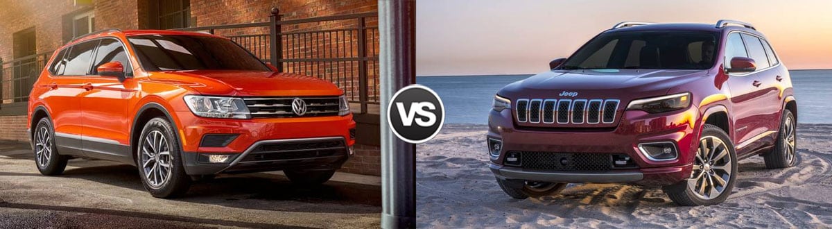 2019 Volkswagen Tiguan vs 2019 Jeep Cherokee