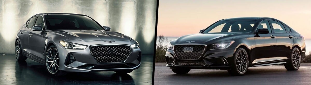 2020 Genesis G70 vs 2020 Genesis G80