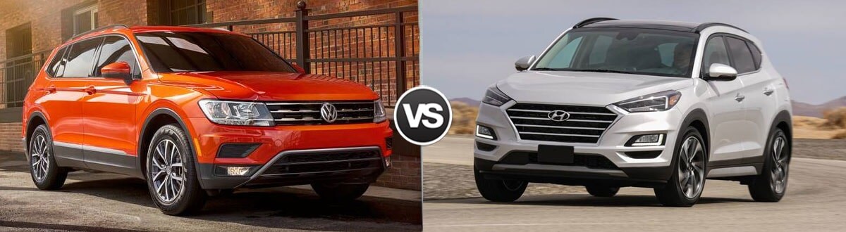 2019 Volkswagen Tiguan vs 2019 Hyundai Tucson