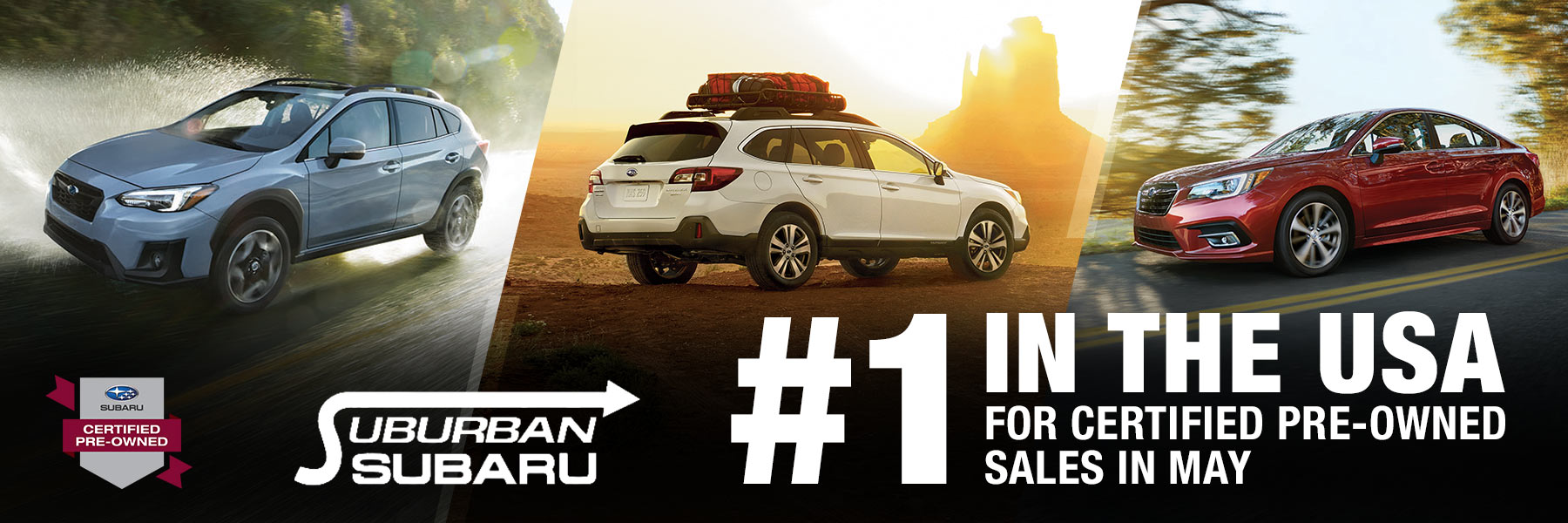 #1 in the USA for Certified Pre-Owned Sales in May