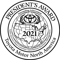 Toyota President's Award Winner 2021