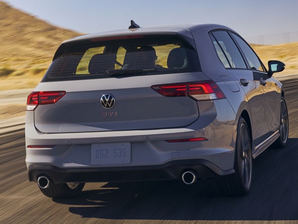2022 Volkswagen Golf GTI Rear Angle