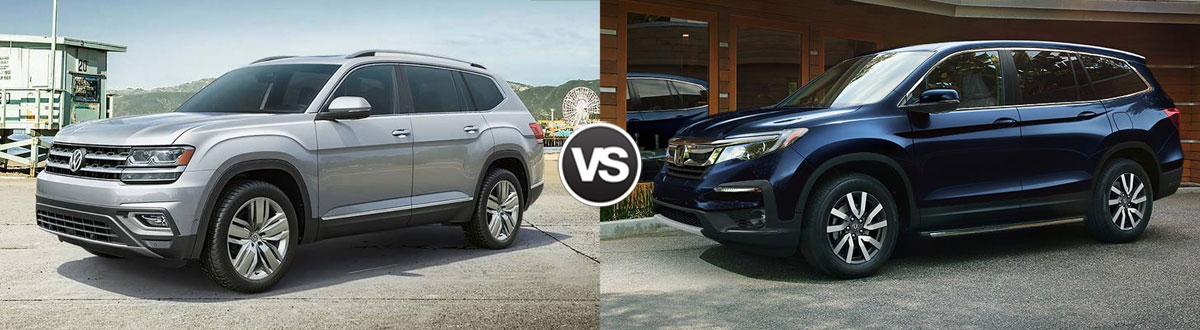 2019 Volkswagen Atlas vs 2019 Honda Pilot