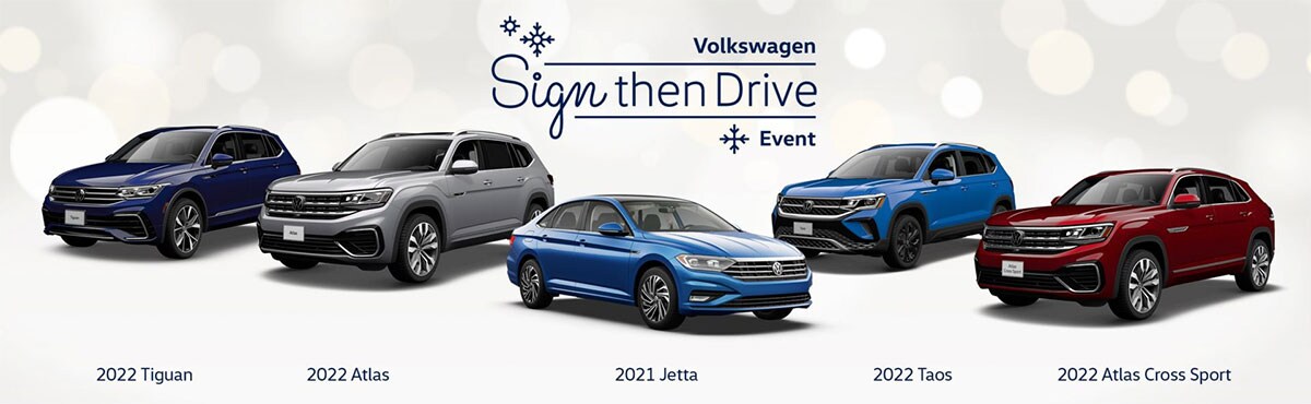 2022 Volkswagen Sign then Drive Event Specials