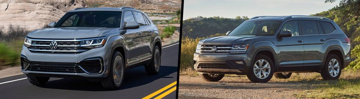 2020 Volkswagen Atlas Cross Sport vs 2020 Volkswagen Atlas
