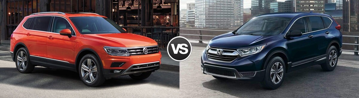 2019 Volkswagen Tiguan vs 2019 Honda CR-V