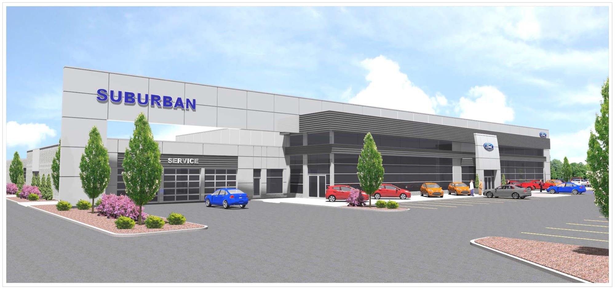 Suburban Ford of Waterford New Facilities