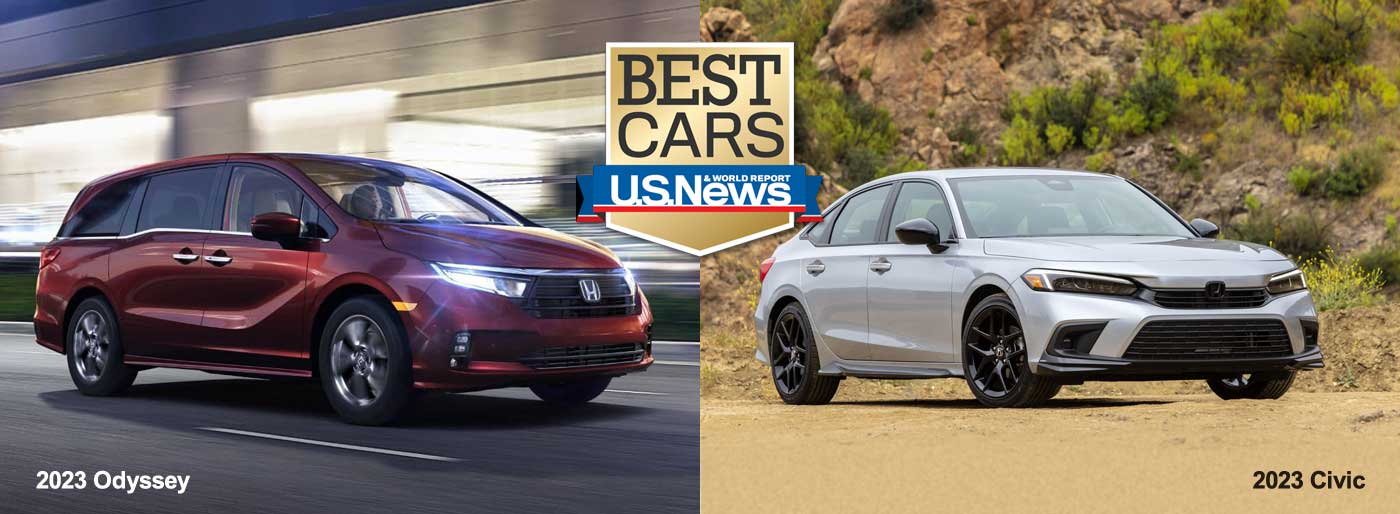 2023 Civic and Odyssey Best Cars for the Money