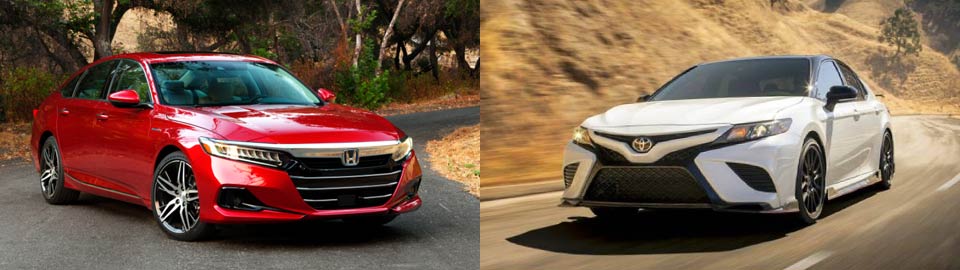 2022 Honda Accord vs Toyota Camry