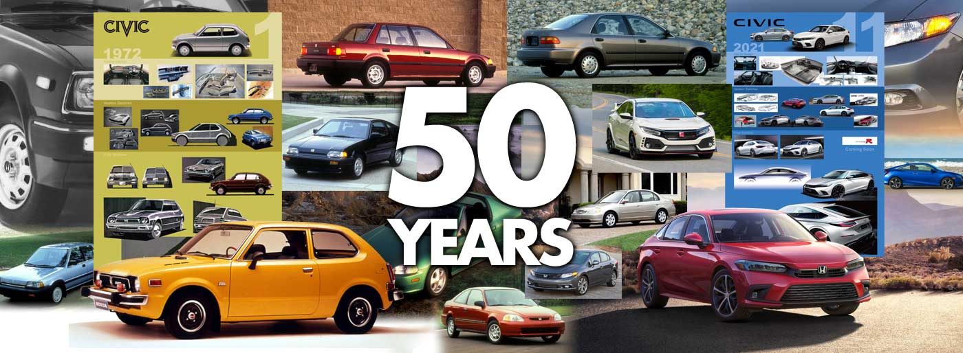 Sullivan Honda Celebrates 50 Years of Civic