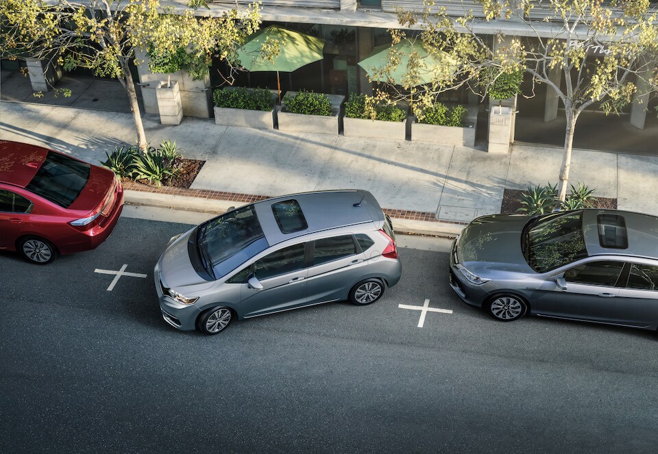 Honda Fit backup features Honda Fit backup and Honda Sensing features
