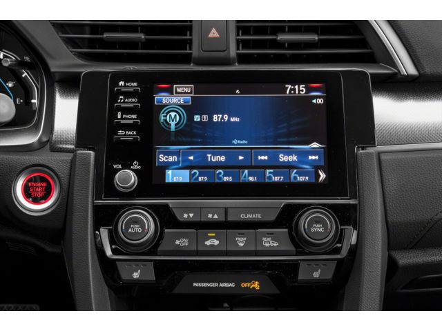 Honda Civic Hatchback technology Honda Civic Hatchback command center