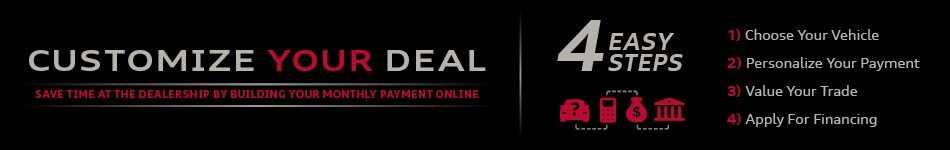 Customize your deal in four easy steps