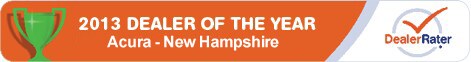 DealerRater - Dealer of the Year - Acura - New Hampshire