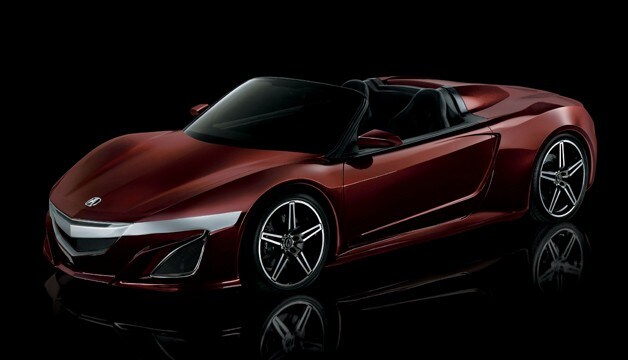 Tony Stark Acura NSX Roadster