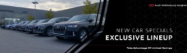 Audi Middleburg Heights New Car Specials Mobile Header