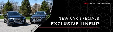 Audi Middleburg Heights New Car Specials Mobile Header