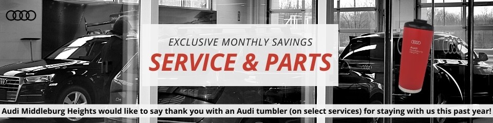 Service & Parts Exclusive Monthly Savings