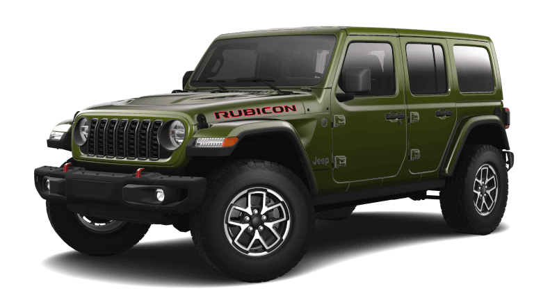 2024 Wrangler Rubicon X in Sarge Green