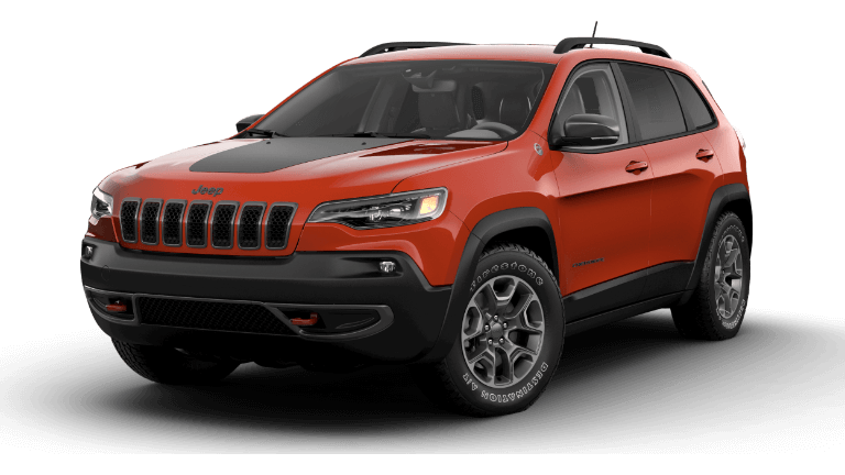 2021 Jeep Cherokee Trailhawk Orange