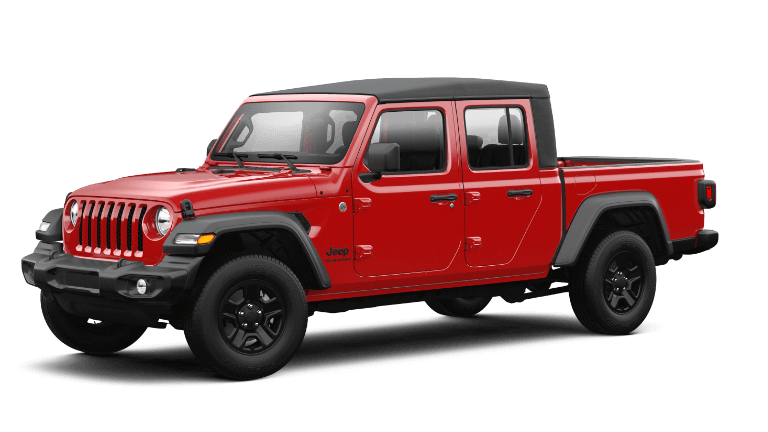 2022 Jeep Gladiator Sport Exterior - Firecracker Red