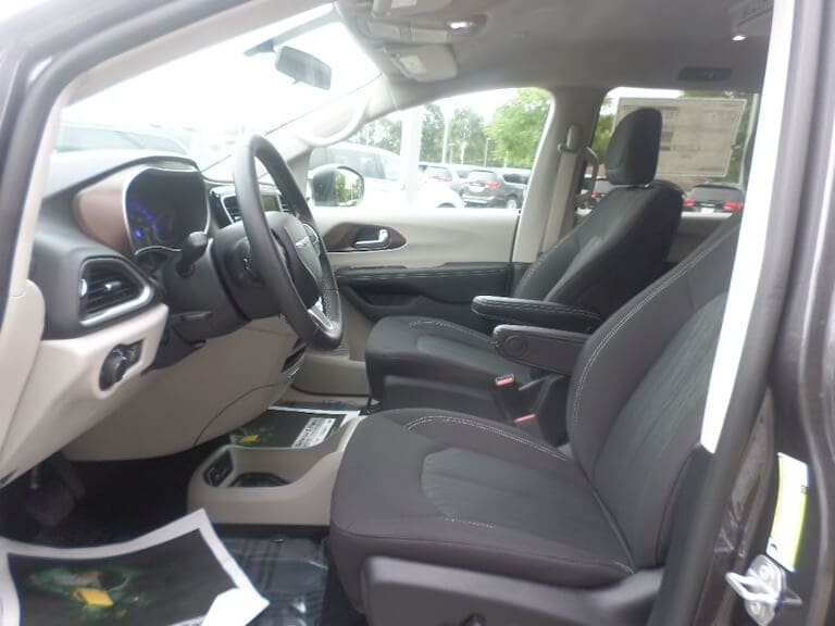 2020 Chrysler Voyager interior seating available at Sunnyside CDJR
