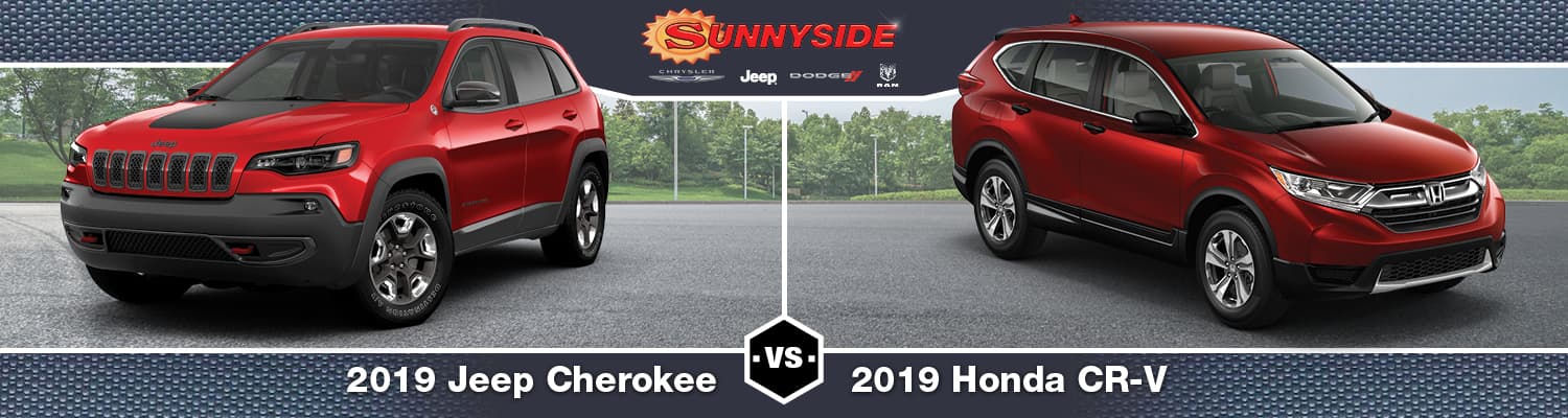 2019 Jeep Cherokee vs. Honda CR-V 2019 Jeep Cherokee vs. Honda CR-V