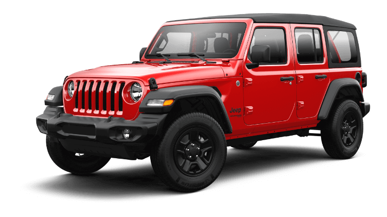 2021 Jeep Wrangler in Red