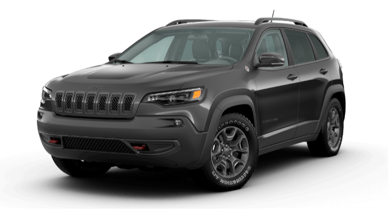 2022 Jeep Cherokee Trailhawk in Granite exterior