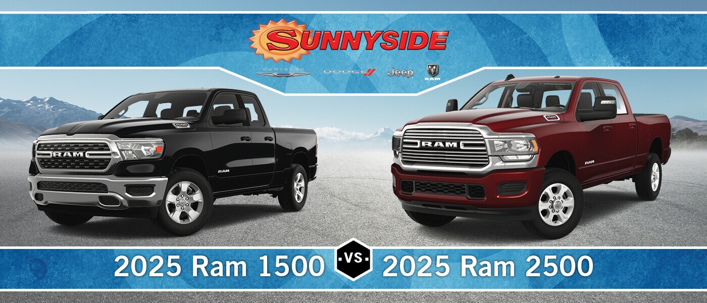 2025 Ram 1500 vs. 2025 Ram 2500