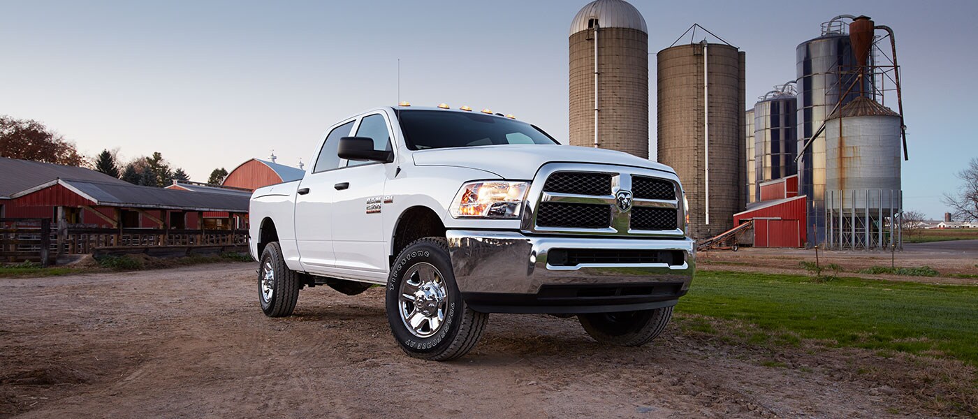 2019 RAM 2500 2019 RAM 2500 parked outside farm