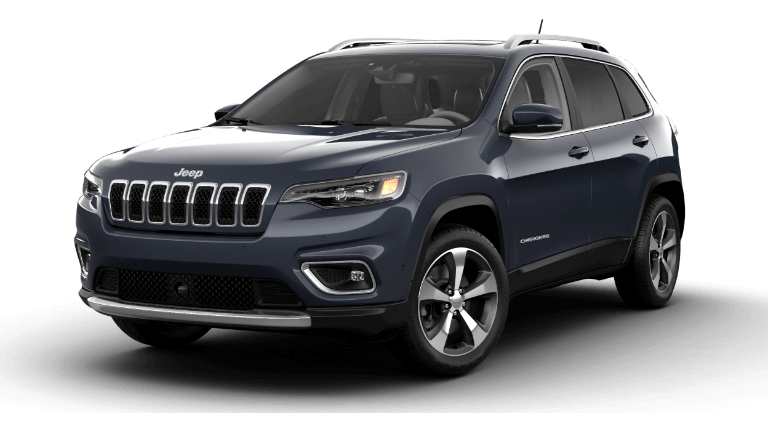 2022 Jeep Cherokee Limited in Slate Blue exterior