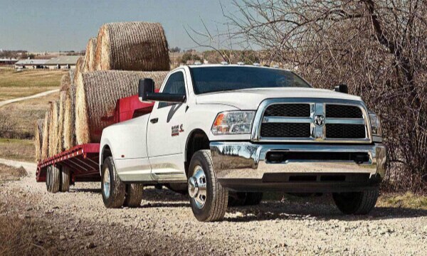 2018 RAM 3500 with large hay payload