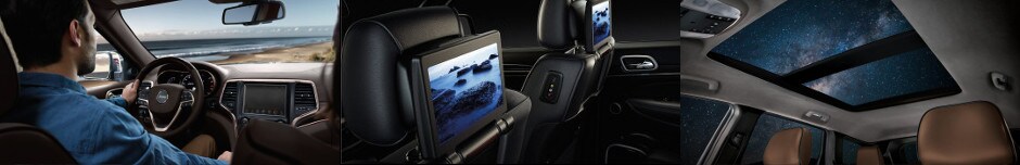 2017 Jeep Grand Cherokee Interior specs and technology in McHenry, IL