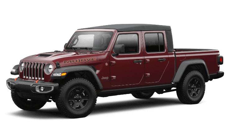 2023 Jeep Gladiator Mojave in Snazzberry color