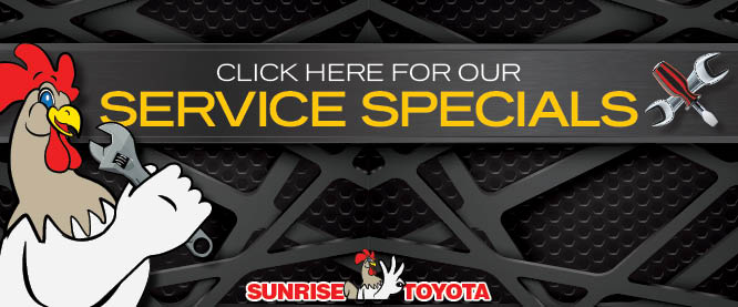 Sunrise Toyota Service Specials