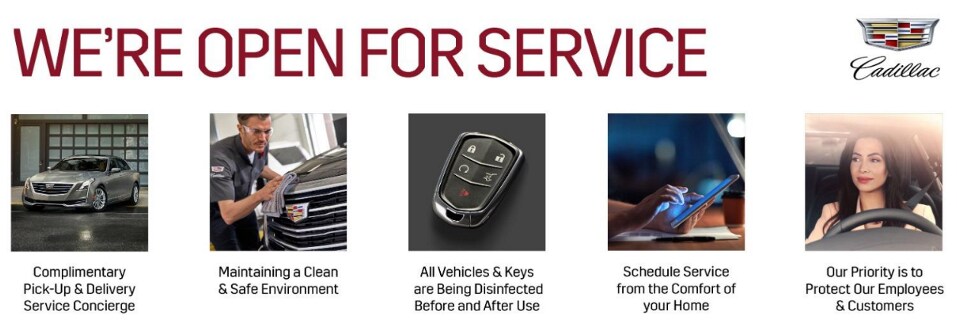 Premium Pickup and Delivery at Sunset Cadillac of Bradenton