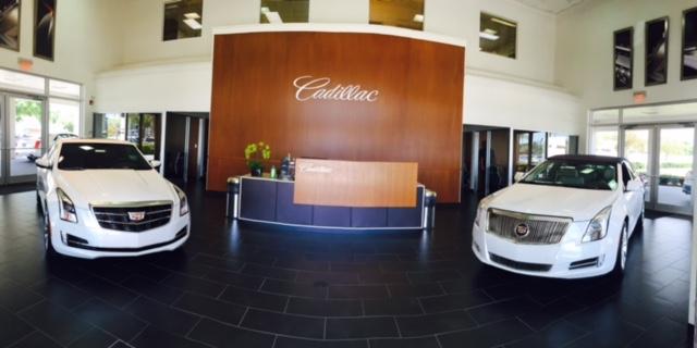 Sunset Cadillac of Venice showroom